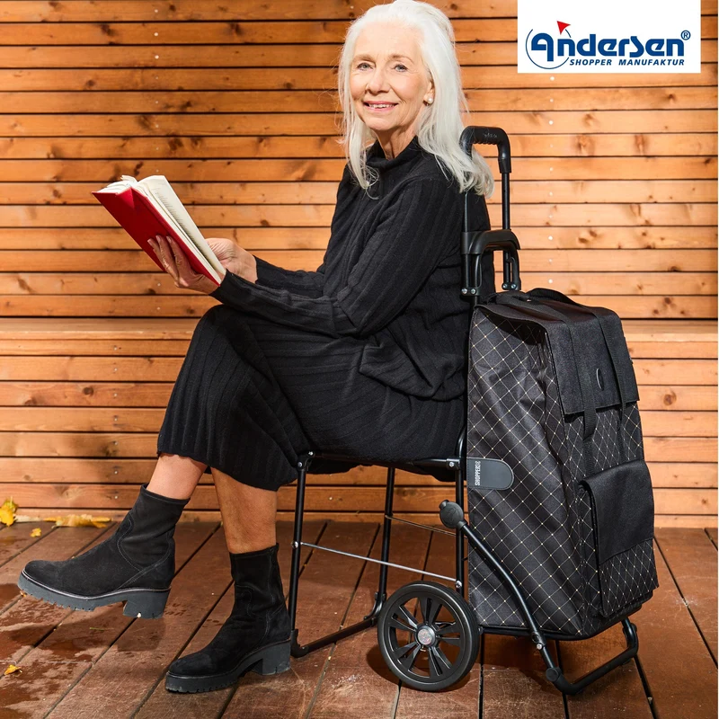Komfort Shopper Lisa - Schwarz