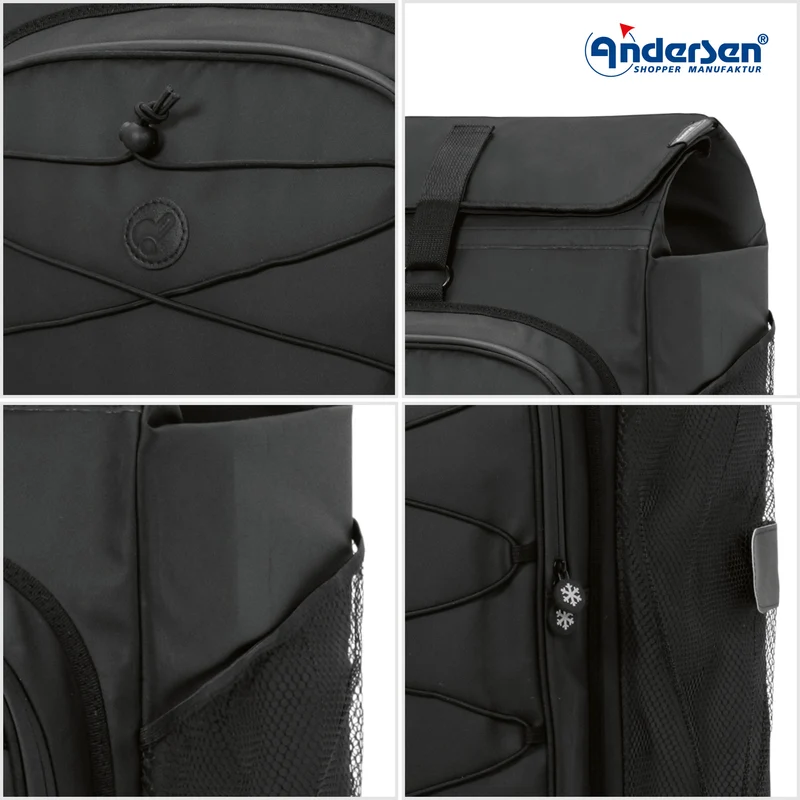 Tura Shopper Fado 3.0, Luft-Kugellagerrad 29 cm - Schwarz