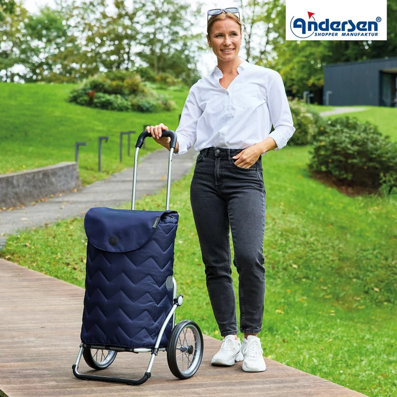 Royal Shopper Hilma, Metallspeichenrad 25 cm - Blau
