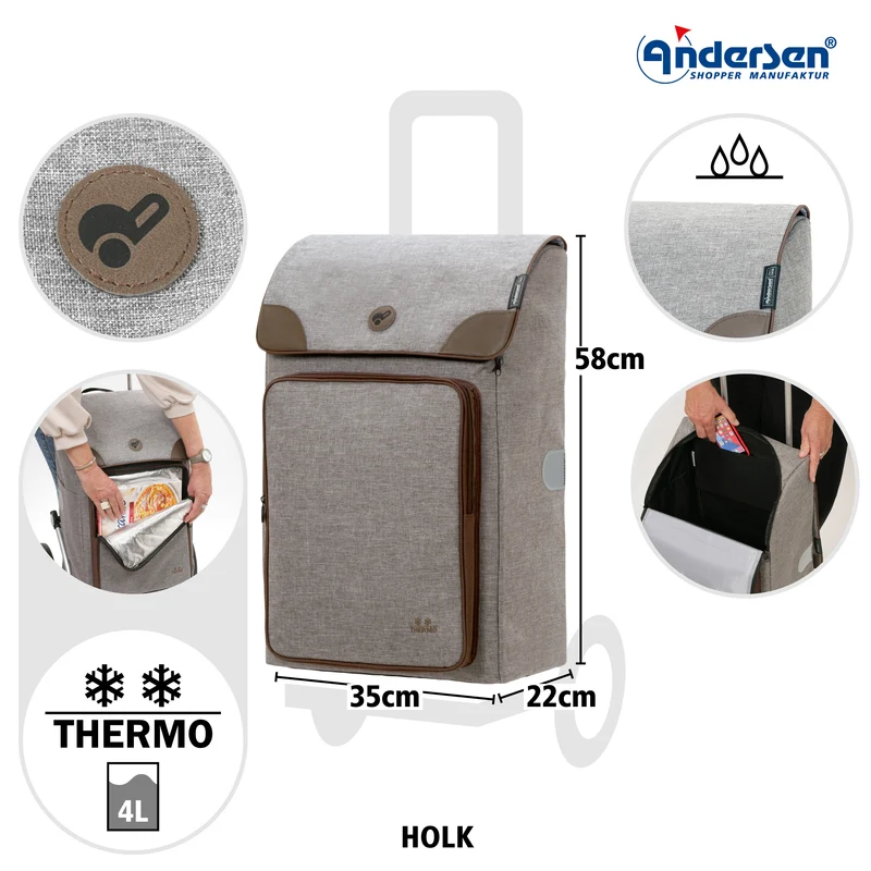 Treppensteiger Royal Shopper Holk - Grau