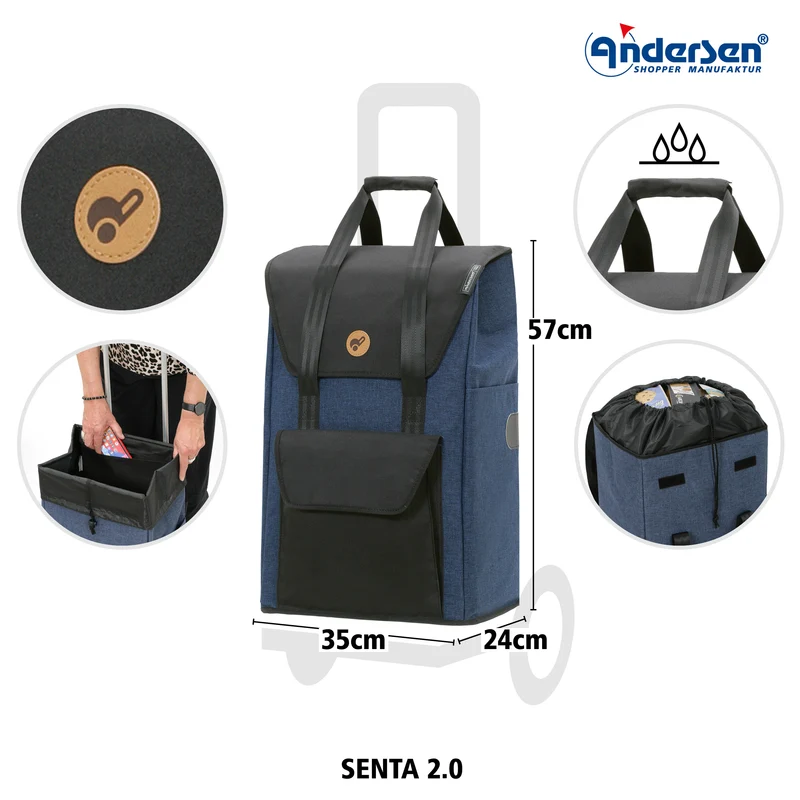 Treppensteiger Royal Shopper Senta 2.0 - Blau