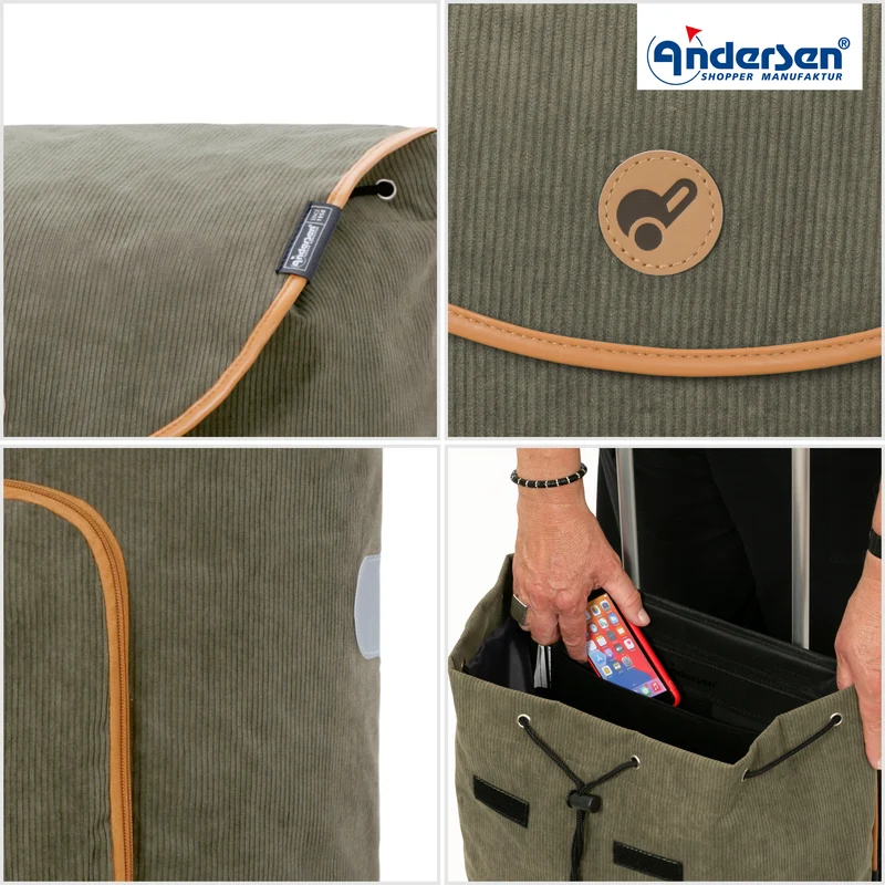 Treppensteiger Royal Shopper Marta - Oliv