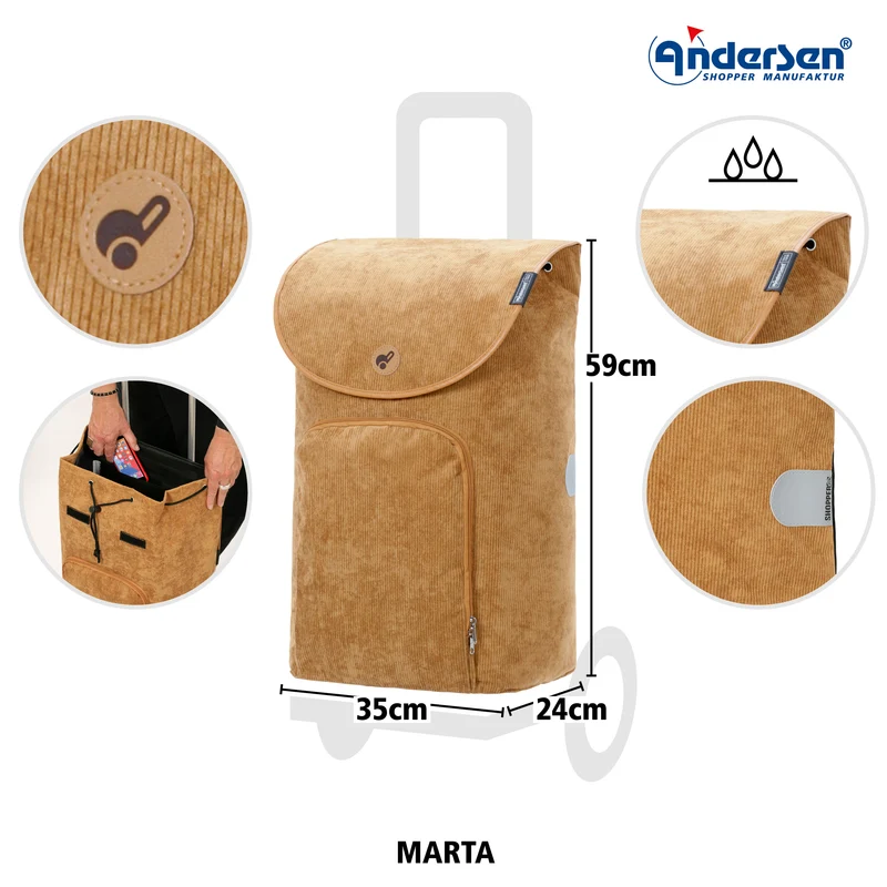 Treppensteiger Royal Shopper Marta - Camel