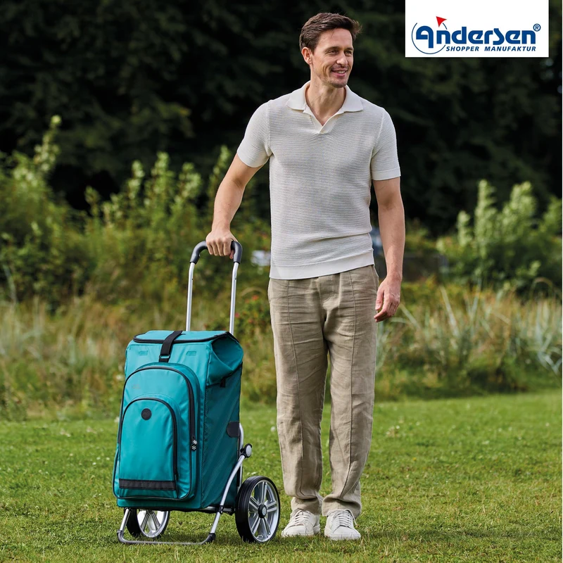 Royal Shopper Hydro 3.0, Kugellagerrad 25 cm - Petrol