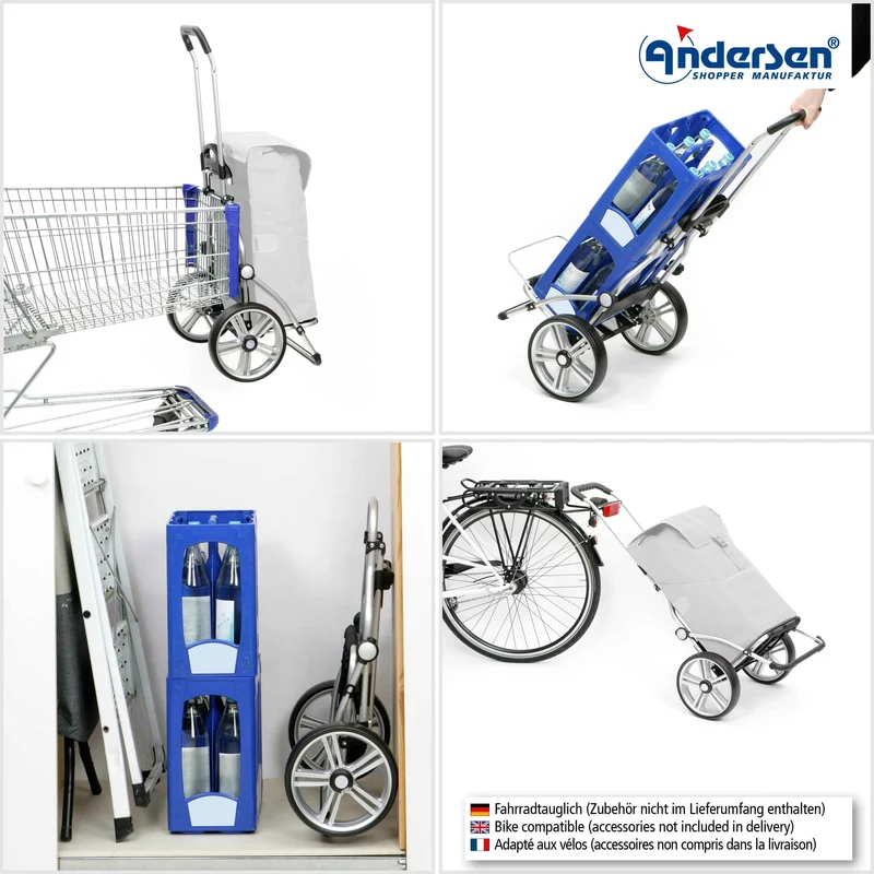 Royal Shopper Erbo, Kugellagerrad 25 cm - Beige