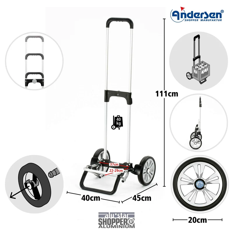Alu Star Shopper Urs - Braun