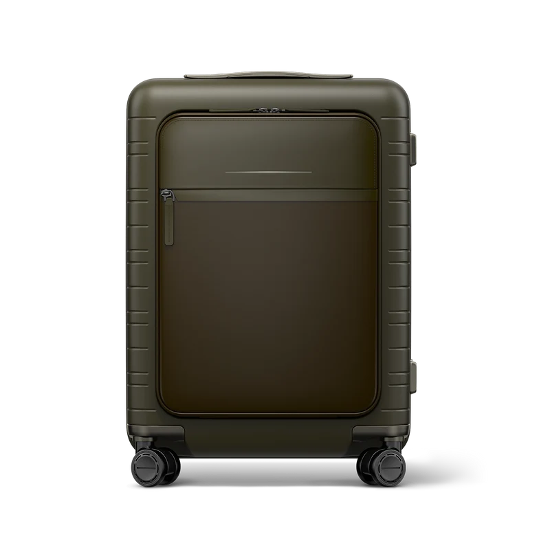 M5 / Pro / Dark Olive / Premium Multi Shell / Cabin Size with Front Pocket