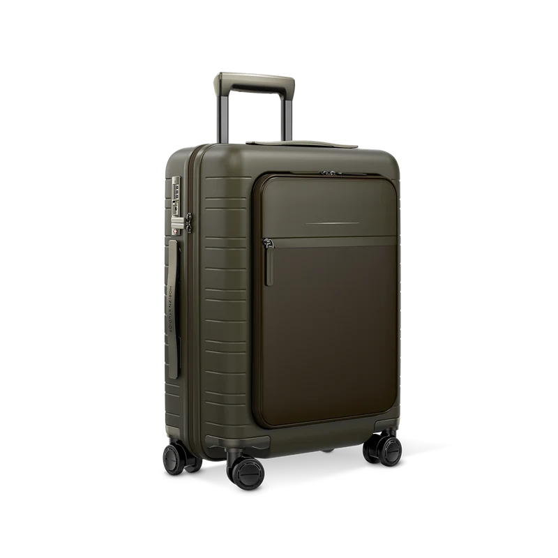 M5 / Pro / Dark Olive / Premium Multi Shell / Cabin Size with Front Pocket