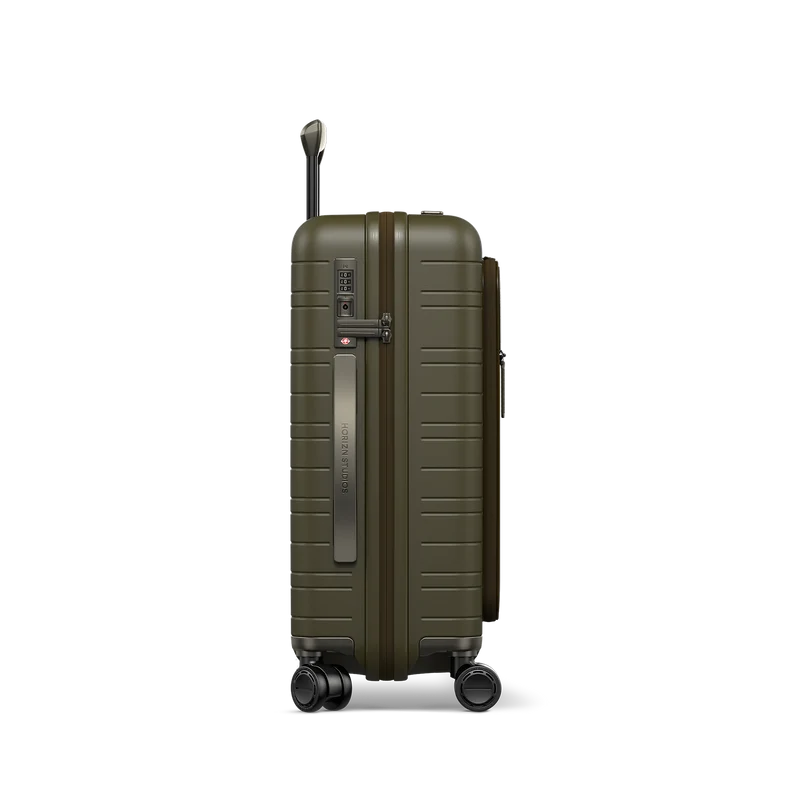 M5 / Pro / Dark Olive / Premium Multi Shell / Cabin Size with Front Pocket