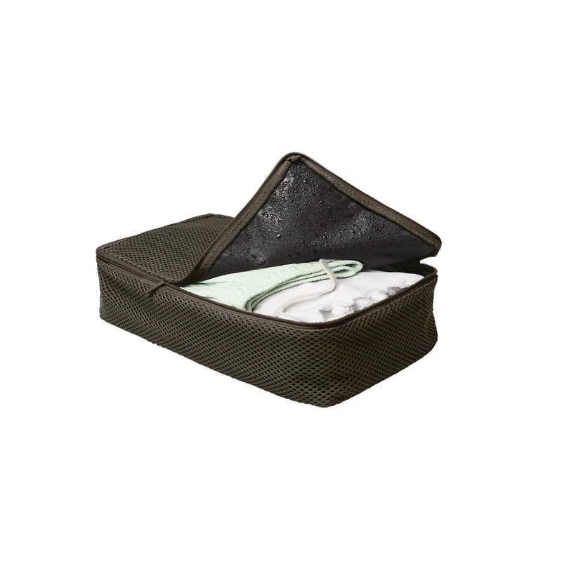 Packing Cubes / Dark Olive / Polyester Lining
