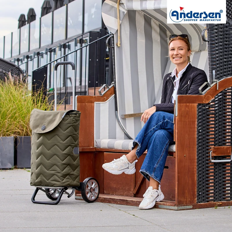 Alu Star Shopper Hilma - Oliv
