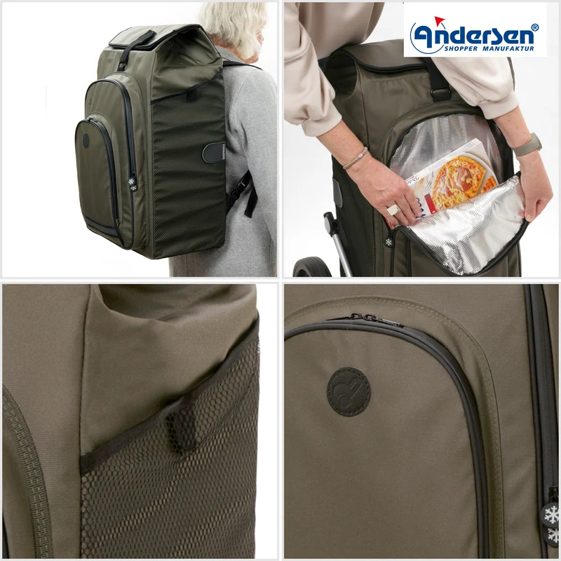 Tura Shopper Hydro 3.0, Luft-Kugellagerrad 29 cm - Oliv