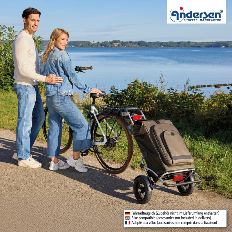 Royal Shopper Plus Hydro 3.0, Luft-Kugellagerrad 25 cm - Oliv