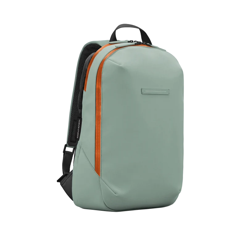 Gion Backpack Sport / Marine Green - Neon Orange / Vegan Hi-Core / Size S