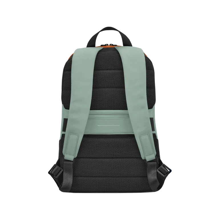 Gion Backpack Sport / Marine Green - Neon Orange / Vegan Hi-Core / Size S