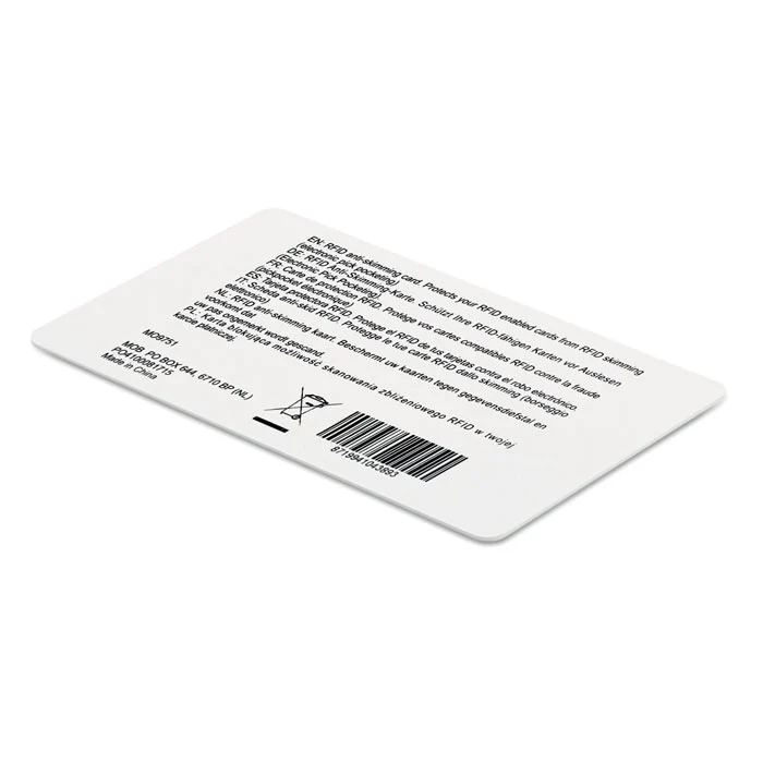 RFID Anti-Skimming Karte