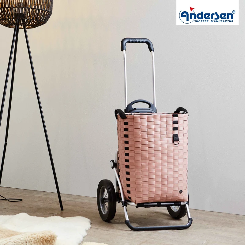 Royal Shopper Silja, Metallspeichenrad 25 cm - Terra Pink