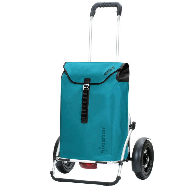 Royal Shopper Plus Ortlieb, Luft-Kugellagerrad 25 cm - Petrol