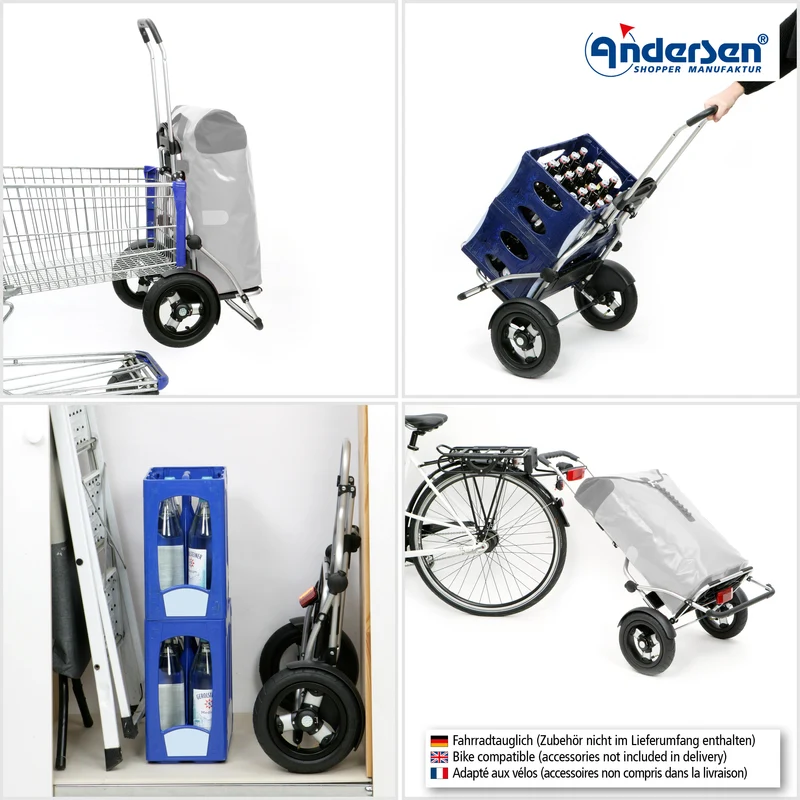 Royal Shopper Plus Ortlieb, Luft-Kugellagerrad 25 cm - Petrol