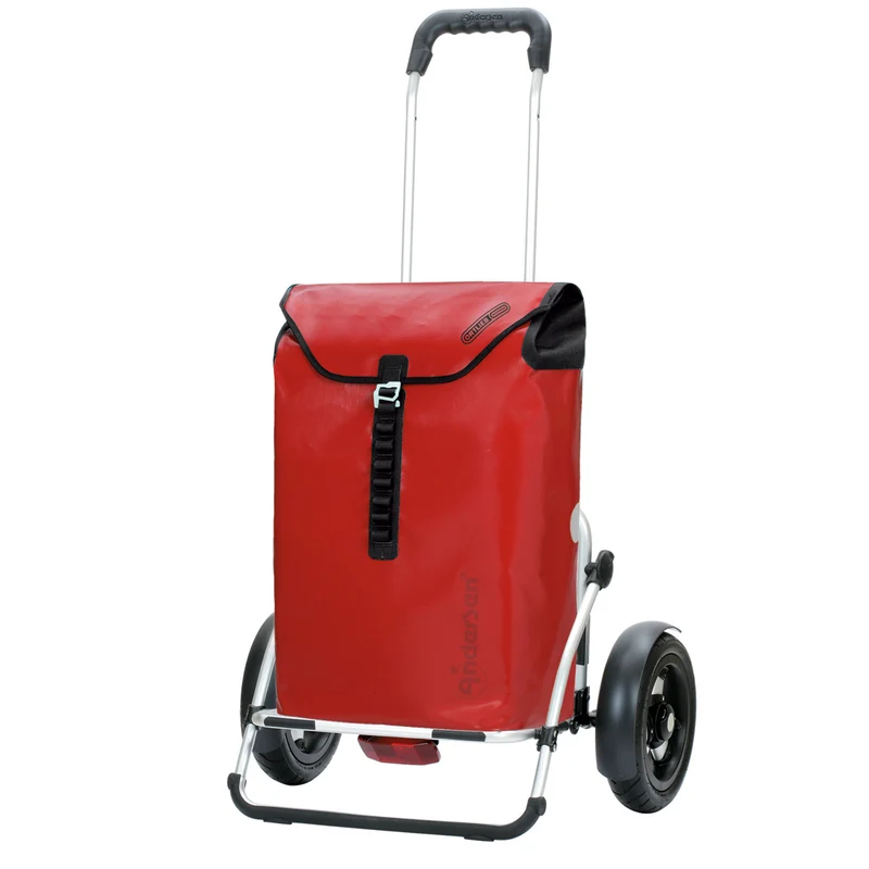 Royal Shopper Plus Ortlieb, Luft-Kugellagerrad 25 cm - Rot