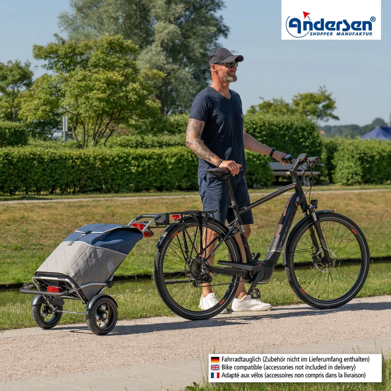 Royal Shopper Plus Lasse, Luft-Kugellagerrad 25 cm - Blau