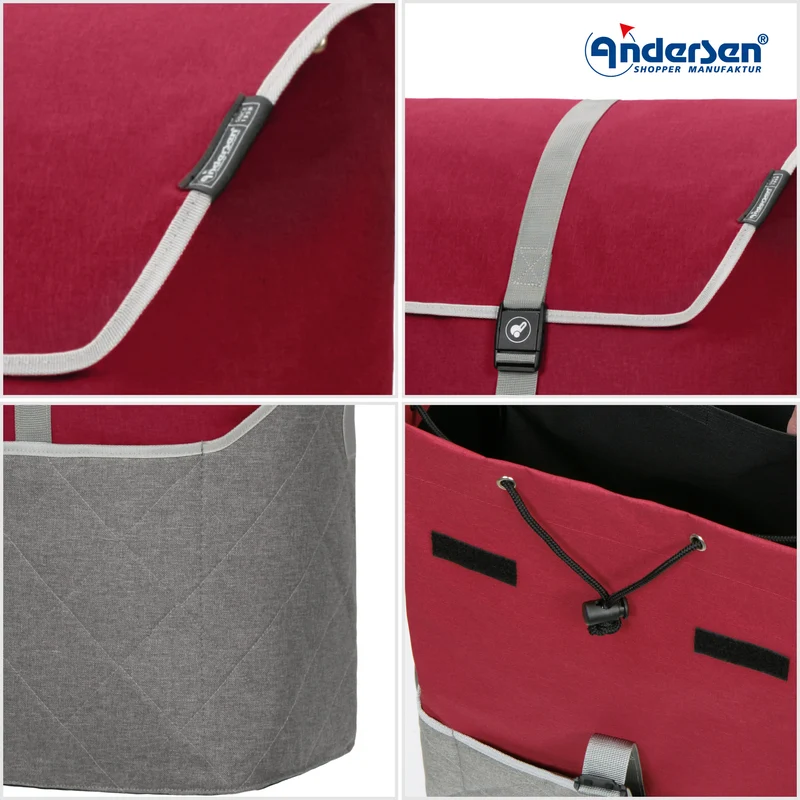 Royal Shopper Plus Lasse, Luft-Kugellagerrad 25 cm - Rot