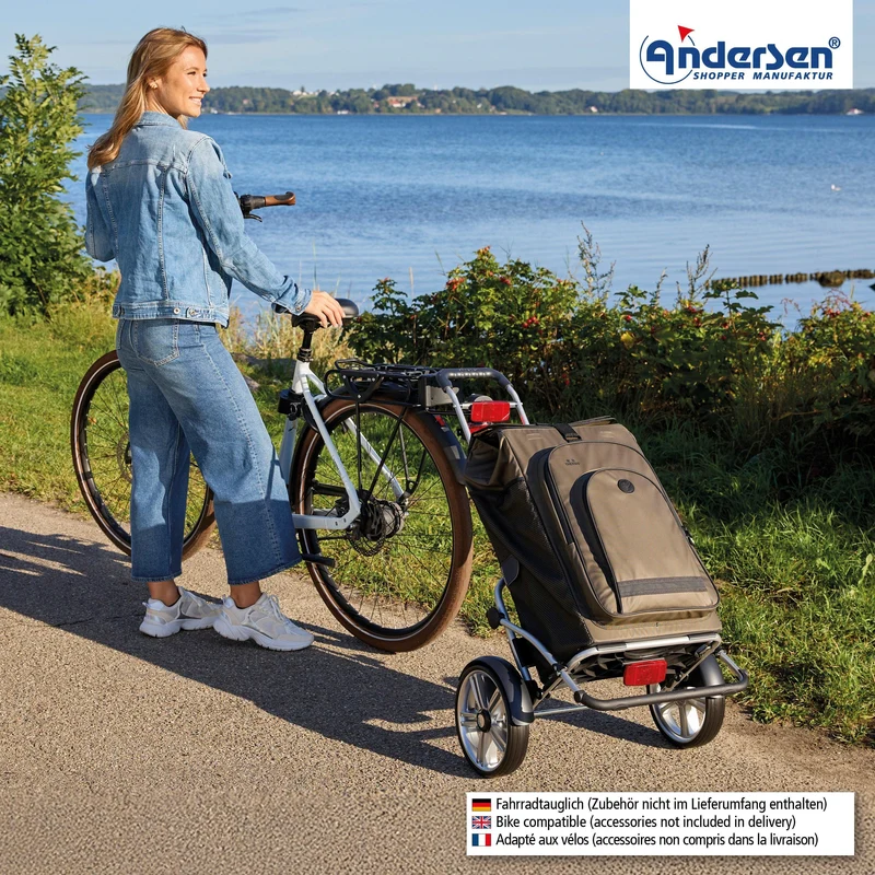 Royal Shopper Plus Hydro 3.0, Kugellagerrad 25 cm - Oliv