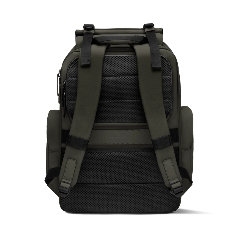 SoFo Backpack Travel / Dark Olive / Waxed Canvas