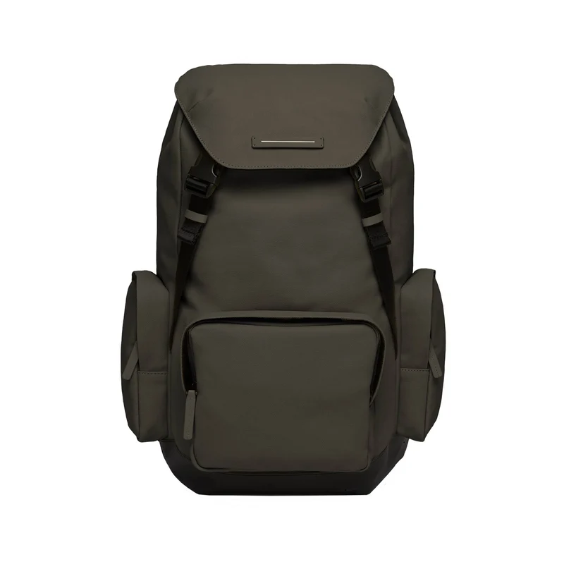 SoFo Backpack Travel / Dark Olive / Waxed Canvas
