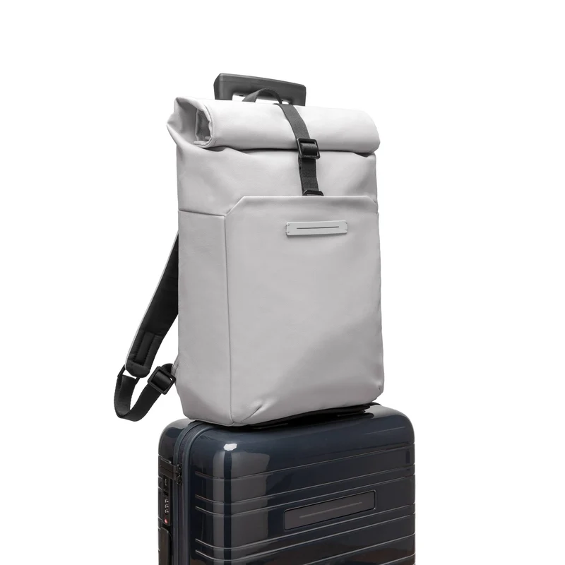 SoFo Rolltop Backpack X / Light Quartz Grey / Waxed Canvas