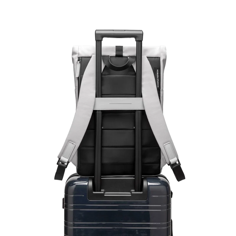 SoFo Rolltop Backpack X / Light Quartz Grey / Waxed Canvas
