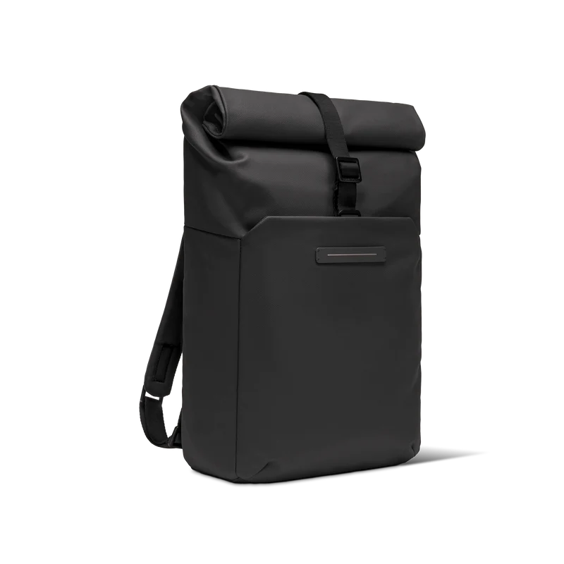 SoFo Rolltop Backpack X / All Black / Waxed Canvas