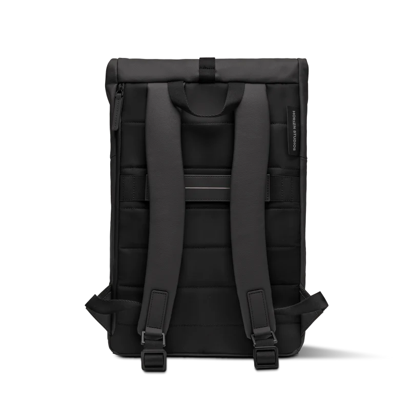 SoFo Rolltop Backpack X / All Black / Waxed Canvas