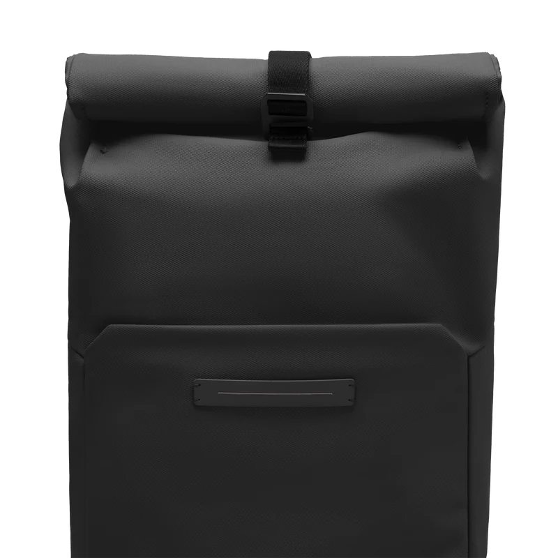 SoFo Rolltop Backpack X / All Black / Waxed Canvas