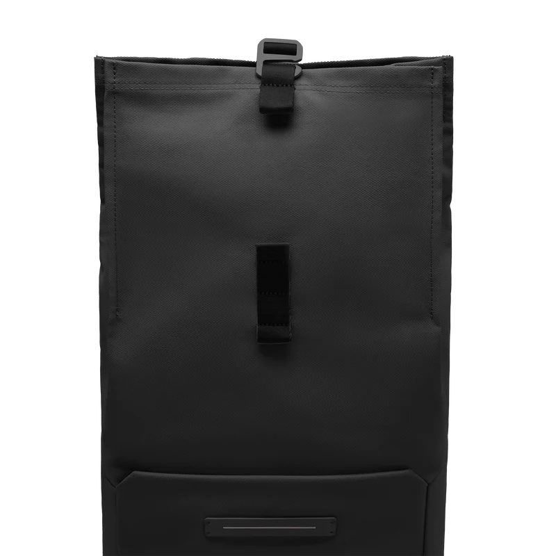 SoFo Rolltop Backpack X / All Black / Waxed Canvas