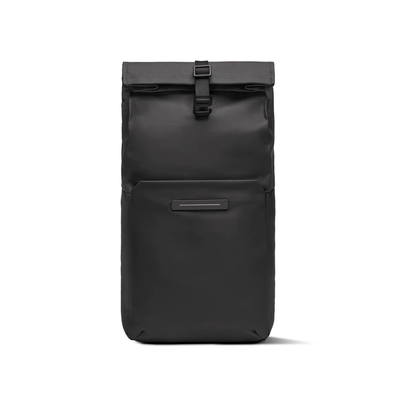SoFo Rolltop Backpack X / All Black / Waxed Canvas
