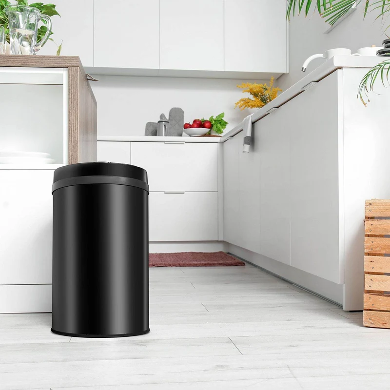Automatischer Mülleimer mit Sensor - 30L Schwarz