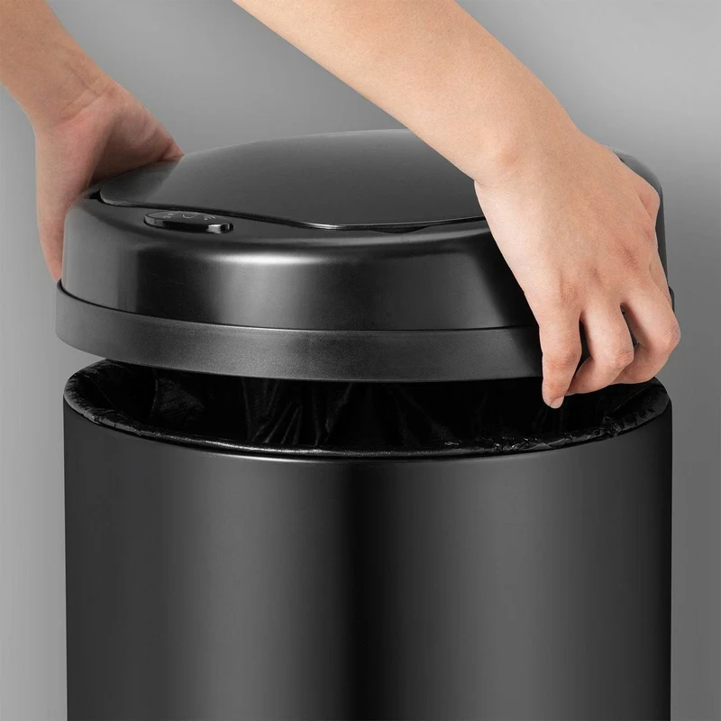 Automatischer Mülleimer mit Sensor - 30L Schwarz