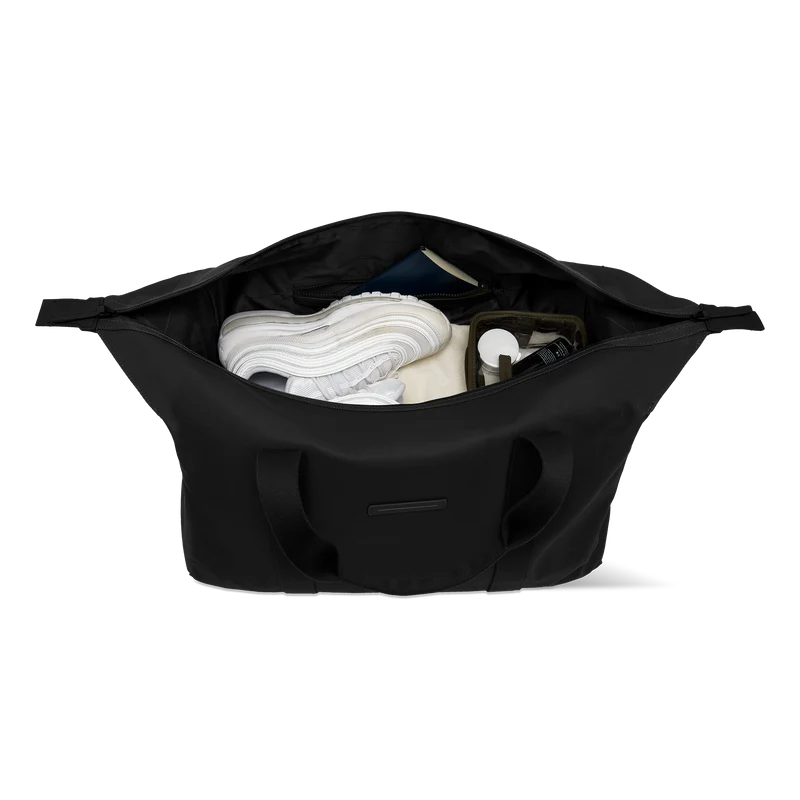 SoFo Weekender L / Black / Recycled Waxed Canvas / Size L