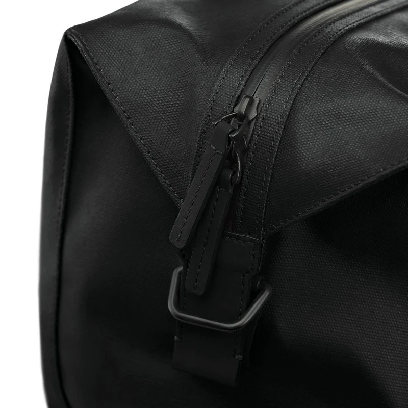 SoFo Weekender L / Black / Recycled Waxed Canvas / Size L
