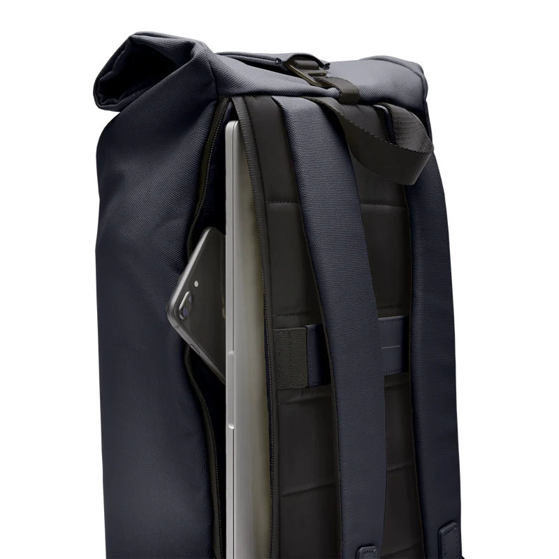 SoFo Rolltop Backpack / Night Blue / Waxed Canvas
