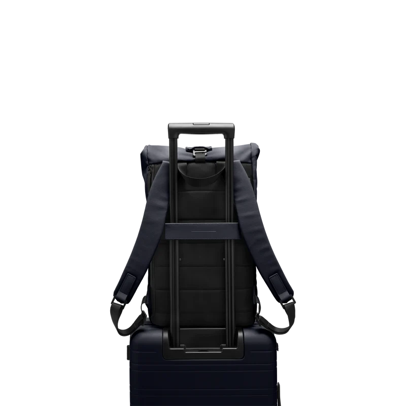 SoFo Rolltop Backpack / Night Blue / Waxed Canvas