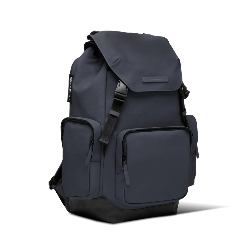 SoFo Backpack Travel / Night Blue / Waxed Canvas