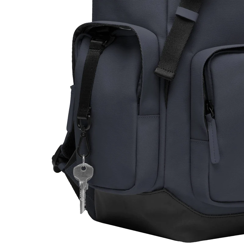 SoFo Backpack Travel / Night Blue / Waxed Canvas