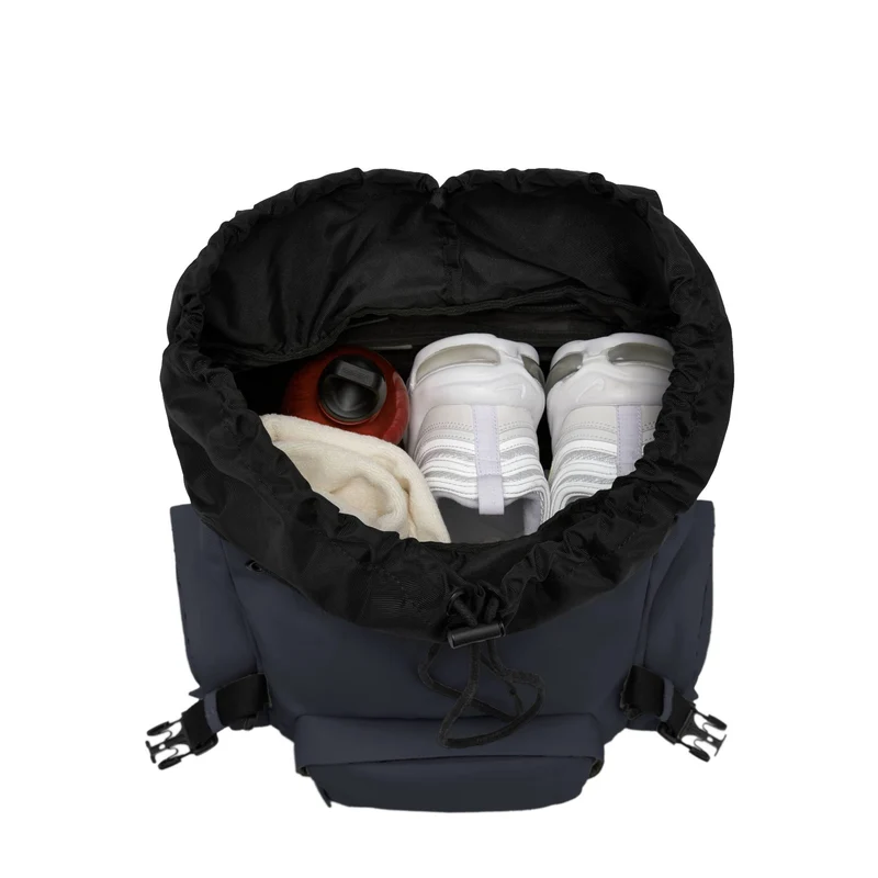 SoFo Backpack Travel / Night Blue / Waxed Canvas