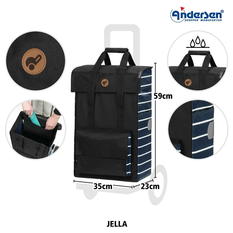 Treppensteiger Royal Shopper Jella - Blau