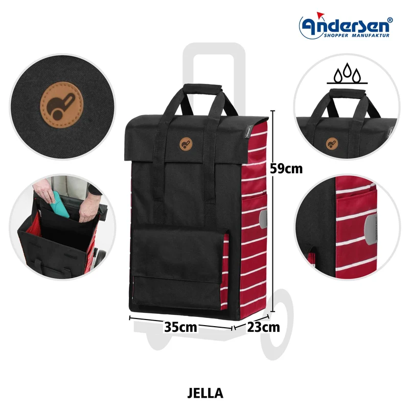 Treppensteiger Royal Shopper Jella - Rot