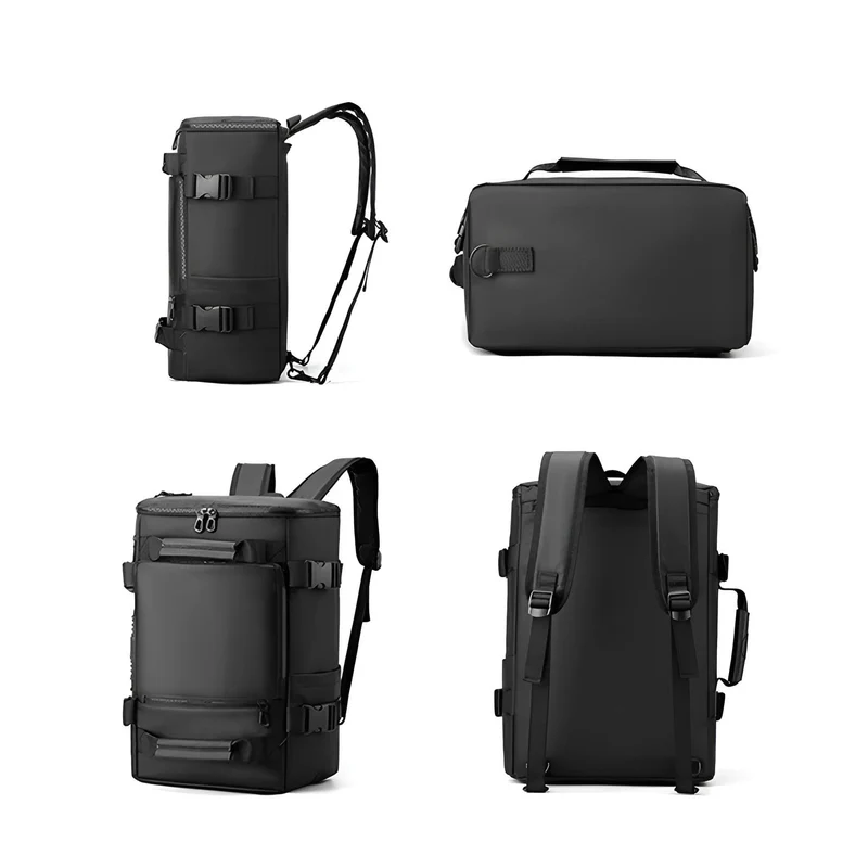 Multifunktions-Rucksack – 45x36x20 cm, EasyJet Handgepäck, gepolsterte Gurte, für Reise & Alltag