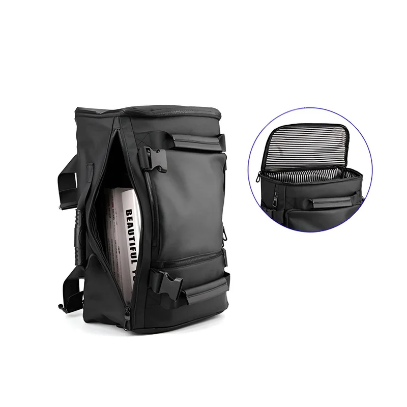 Multifunktions-Rucksack – 45x36x20 cm, EasyJet Handgepäck, gepolsterte Gurte, für Reise & Alltag