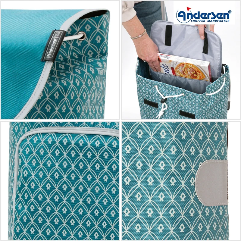 Royal Shopper Famke, Kugellagerrad 29 cm - Petrol